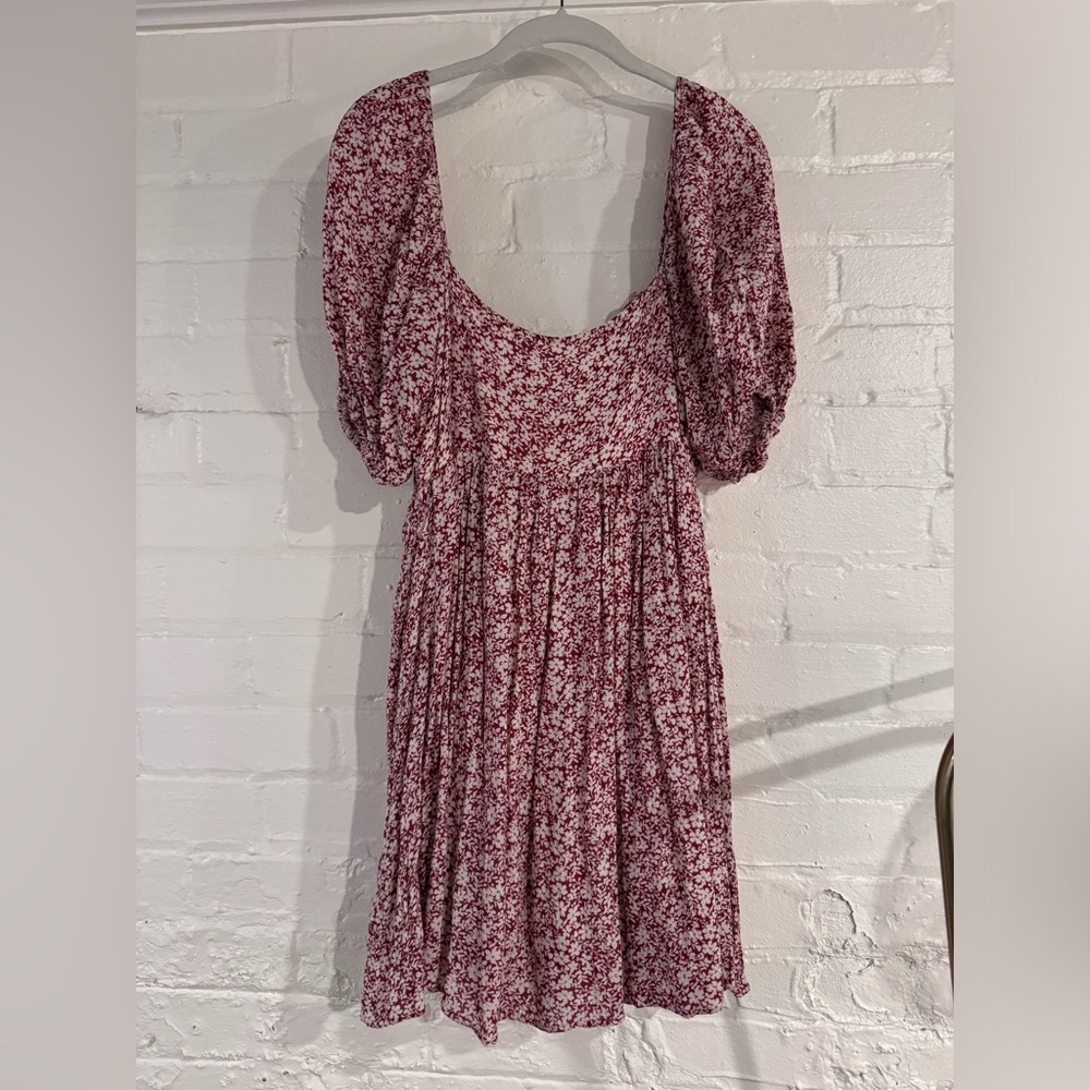 By Together Red Floral Dress